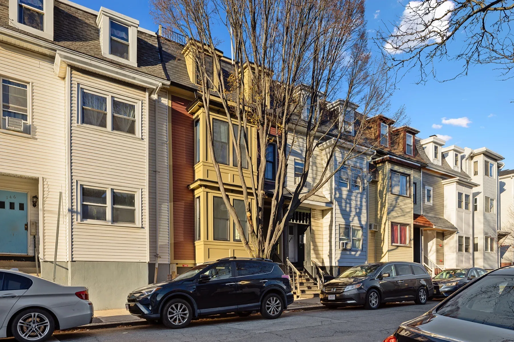 Finished residence at 148 Lexington Street, view 2