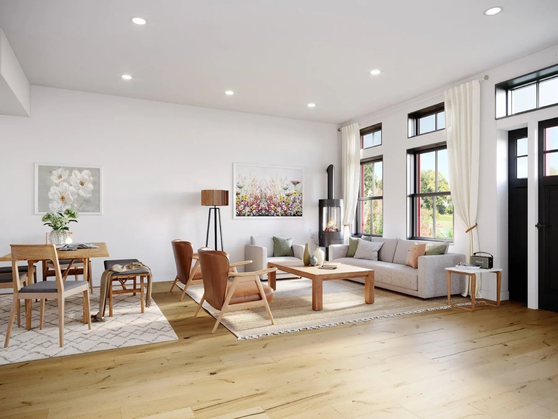 Architectural rendering for The Landing at Stowe, view 10