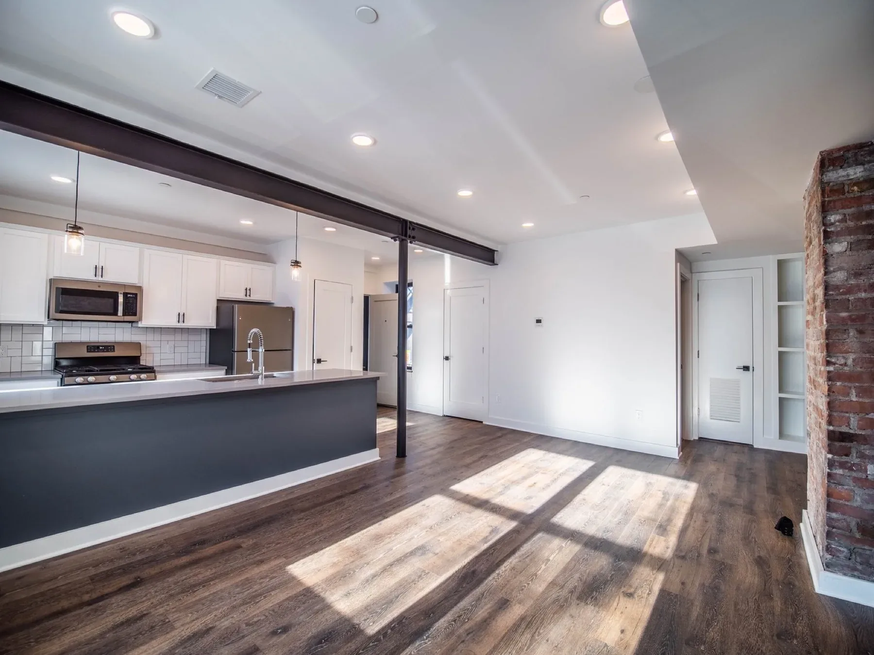 Finished residence at Printing Press Lofts, view 6